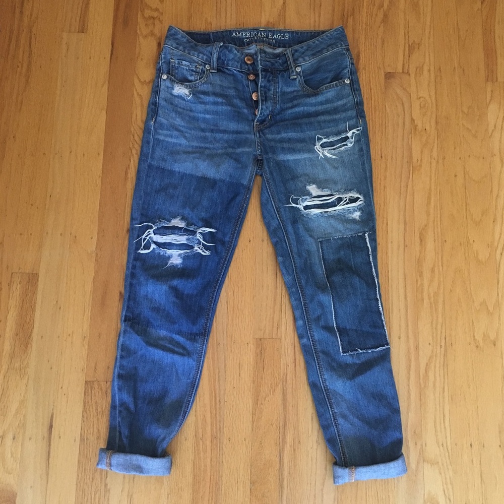 american eagle boyfriend jeans